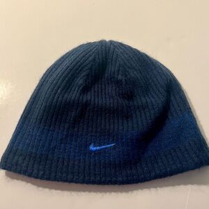 Nike Men's Dark Blue Knit Hat
